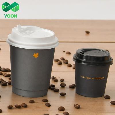 China Wholesale Disposable Wallpaper Double Disposable Coffee Cups for sale