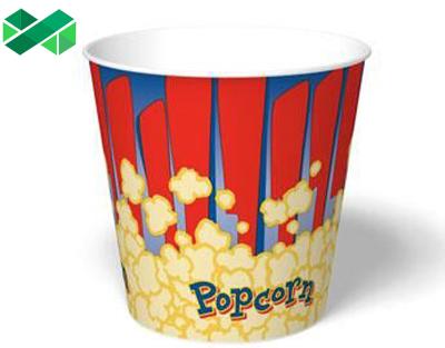 China Disposable Popcorn Buckets Cinema Food Packet Cups OEM for sale