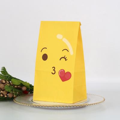 China Cute Disposable Goodie Bags For Kids Baked Food, Candy, Snack Paper Bags Gift Shipping Online for sale