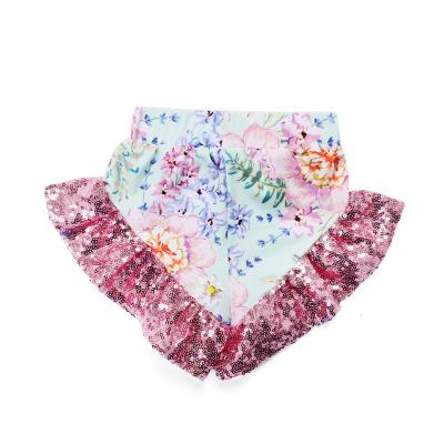 China 2022 other new children's sequin shorts triangle multicolor high-grade silk manufacturers trend girls' milk direct sales for sale