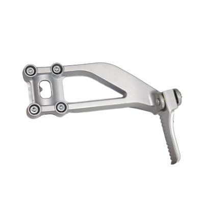 China Aluminum alloy Hot selling ST pedal electric scooters, motorcycle rear pedals, pedal brackets, pedal brackets, motorcycle accessories for sale