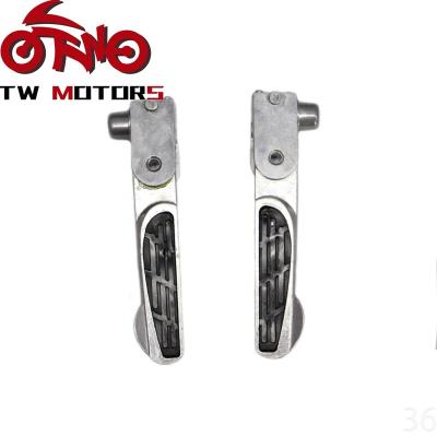 China High Quality Aluminum Alloy Zhuoma Second Generation Pedal Motorcycle Footpeg Footpegs For Universal Motorbike Dirt Bike Pitbike Pedal for sale