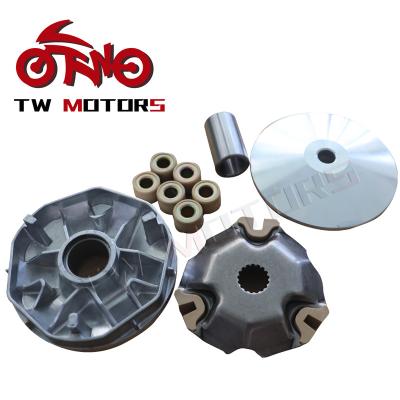 China Motorcycle Parts 33g Aluminum Front Engine Assembly Drive Clutch Transmission Pulley Drive Surface Assembly for sale