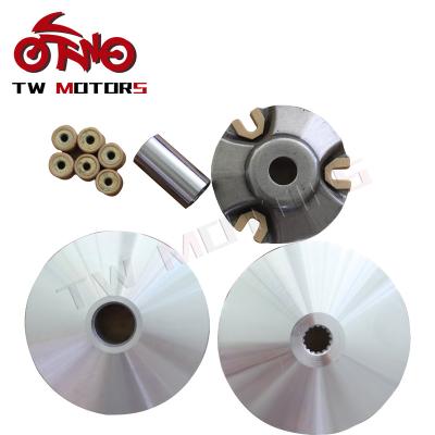 China MIO-J Motorcycle Parts Engine Assembly Drive Clutch Variator Pulley Drive Face Assy Aluminum Front EGO S fi 54P for sale