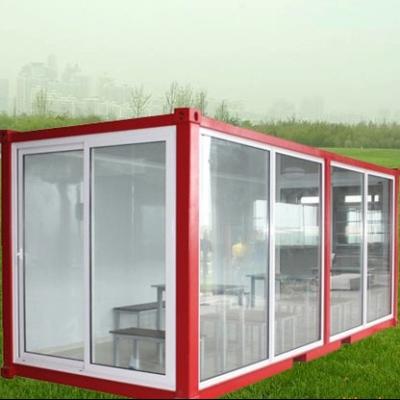 China China Suppliers Modern 20 Feet Container Restaurant Sandwich Panel Prefab Prefab Container Home House For Sale for sale