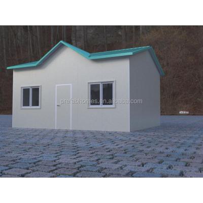 China Modern Cheap Prefab Homes 30 sqm Easy Install Bungalow Prefab House Portable Prefab House zu verkaufen