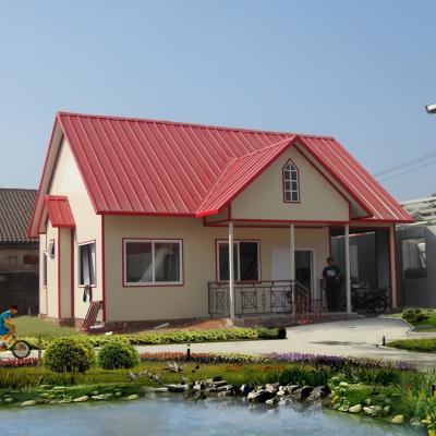 China Modern Prefab House With Bathroom And Kitchen Homes Modern Family House EPS Tiny Sandwich Panel House zu verkaufen