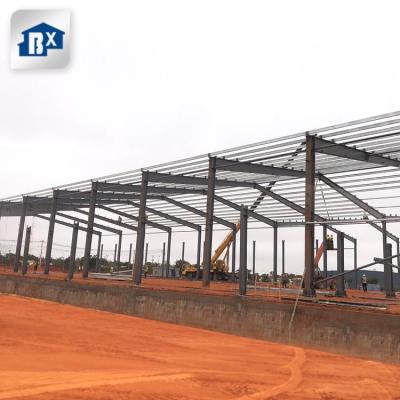 China Modular Steel Portable Prefab Warehouse Building Industrial Pre Engineered Truss Building Office Building zu verkaufen