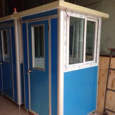 China Portable Modern Tiny Modern Prefab Sentry Box Kiosk Made in China for sale