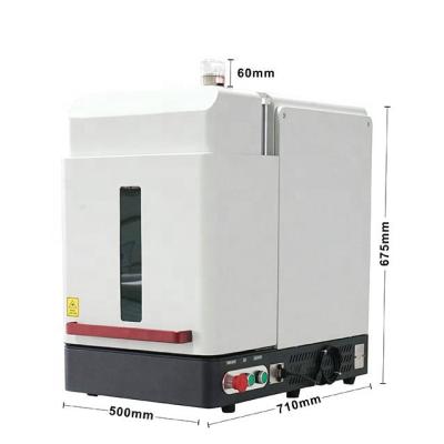 China Deep Marking Enclosed Safe 20W 30W 50W Fiber Laser Marking Machines Price Phone Hardware Tools Watch Led Laser Marking Machines For Metal for sale