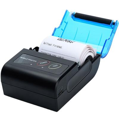 China New Design 58mm Mini Portable BT Printerfor Android Black And White IOS Thermal Thermal Printer for sale