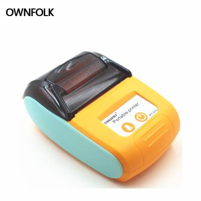 China Mini 58mm OEM Black And White Mobile Label Wireless Thermal Printer Easy To Operate Thermal Printer for sale