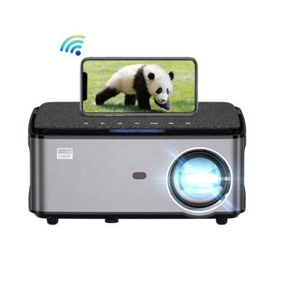 China OEM 1080p 4K Digital Integrated Projector Speakers Video Portable Home Theater Projector for sale