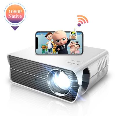 China Rigal 2022 New RD838 Full Hd 1080P Smart WiFi Internet Video Portable Projector Led Home Theater Proyectores Overhead Beamer for sale