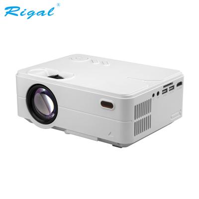 China 2021 New Design OEM Internet Ready Pocket LED Mini Projector FHD LED LCD Display For Video Entertainment for sale