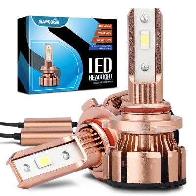 China V3 Lighting System Sawodcar High Lumen Auto Head Light 9005 Car Auto Headlight 9006 NG 9012 Bulb Car Led Headlights for sale