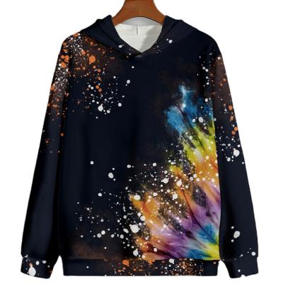 China Anti-wrinkle Manufacturers Custom Men's Spray Paint Printing Hoodies Polynesian Sweatshirt for sale