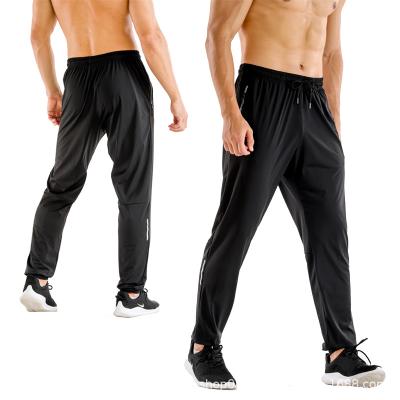 China New Design Outdoor Sports Breathable Wide Leg Pants Custom Sweatpants Mens Fitness Track Pants With Pockets for sale