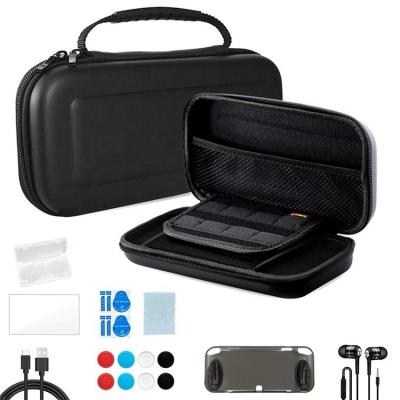 China CPU 17 in 1 Accessory Bundle for Nintendo Switch OLED Console Accessories Bundle Protective Carrying Case Silicon Case for sale