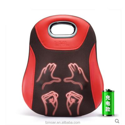 China MR-002 Rechargeable Back Kneading Massage Cushion Rechargeable Back Massager for sale