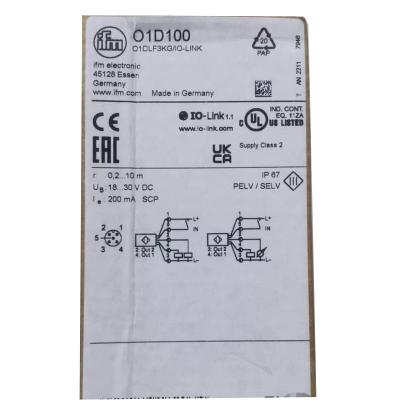 Chine Sensors photoélectriques à distance laser personnalisés O1D100 O1DLF3KG/IO-LINK à vendre