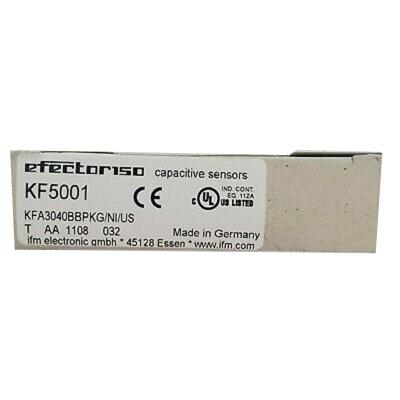 China Capacitatieve IFM-temperatuursensoren KF5001 KFA3040BBPKG/NI/US Te koop