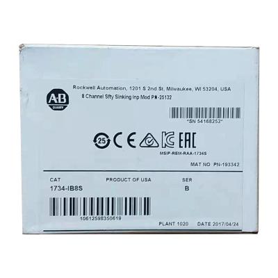 China Allen Bradley 1734-IB8S Bestseller 8 Kanal Sfty Sinking Inp Mod PN-25132 zu verkaufen