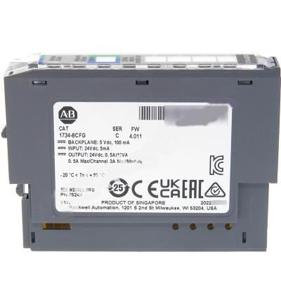 China Allen-Bradley 1734-8CFG 8-kanaals zelfconfigurerende discrete I/O-module, serie C Te koop