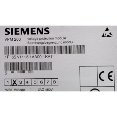 China SIEMENS 6SN1113-1AA00-1KA1 Spannungsschutzmodul 200A zu verkaufen