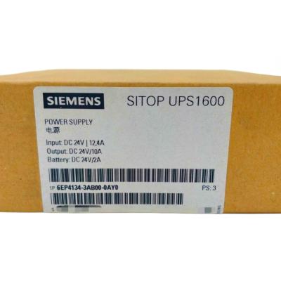 China SIEMENS 6EP4134-3AB00-0AY0 SITOP UPS1600 10 A UNINTERRUPTIBLE POWER SUPPLY INPUT: 24 V DC OUTPUT: 24 V DC/10 A for sale