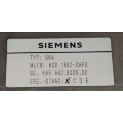 Китай SIEMENS 6DD1682-0AF0 SIMADYN D SUBRACK SR4 12 л.с., с питанием SP5 продается