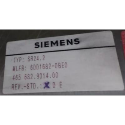 Chine SIEMENS 6DD1682-0BE0 SIMADYN D SUBRACK SR24.2 24V DCNATURAL CONVECTION 24 SLOTS, L- et C-BUS Le système de transmission est équipé d' un système de télécommunication à courant continu. à vendre