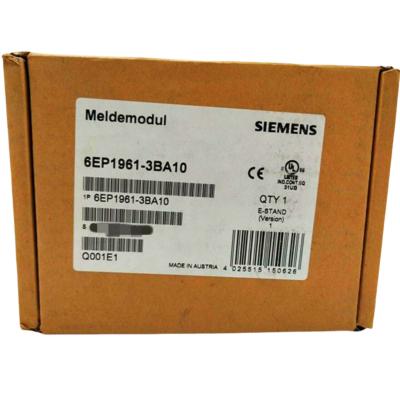 중국 SIEMENS 6EP1961-3BA10 SIPLUS MODULAR SIGNALING MODULE FOR 6EP1XXX-3BA00 SIGNALING CONTACTS: OUTPUT VOLTAGE OK 판매용