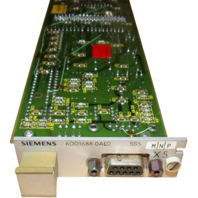 Chine SIEMENS 6DD1688-0AE0 SIMADYN D COMMUNICATION SUBMODULE SS5 FOR CS7 MASTER INTERFACE FOR BUS SYSTEM SINEC L2 FMS à vendre