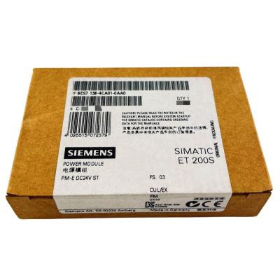 China SIEMENS 6ES7138-4CA01-0AA0 SIMATIC DP, PM-E POWER MODULES FOR ET 200S; 24 V DC WITH DIAGNOSTICS zu verkaufen