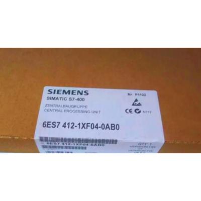 China SIEMENS 6ES7412-1XF04-0AB0 SIMATIC S7-400, CPU 412-1 CENTRAL PROCESSING UNIT WITH: WORK MEMORY 144 KB (72 KB CODE, 72 KB for sale