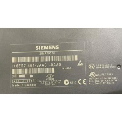 中国 SIEMENS 6ES7461-3AA01-0AA0 SIMATIC S7-400,インターフェイスモジュール受信機 IM 461-3 C-バス付きで102Mまでの分散式カップリング用 販売のため