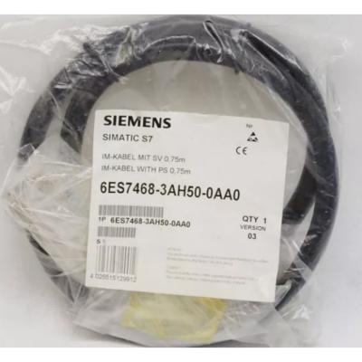 China SIEMENS 6ES7468-3AH50-0AA0 SIMATIC S7-400, IM CABLE WITH PS TRANSFER, WITHOUT C BUS, 0.75 M for sale