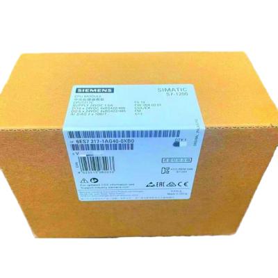 Cina SIEMENS 6ES7217-1AG40-0XB0 SIMATIC S7-1200, CPU 1217C, CPU COMPACT, DC/DC/DC, 2 PORTI PROFINET ON BOARD I/O: 10 DI 24 V DC; 4 DI RS-422/485; 6 DO 24 V DC; 0,5 A; 4 DO RS-422/485; 2 AI 0-10 V DC in vendita