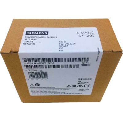 China SIEMENS 6ES7241-1CH32-0XB0 SIMATIC S7-1200, COMMUNICATION MODULE CM 1241, RS422/485, 9-POLE D-SUB (SOCKET) unterstützt Freiport zu verkaufen