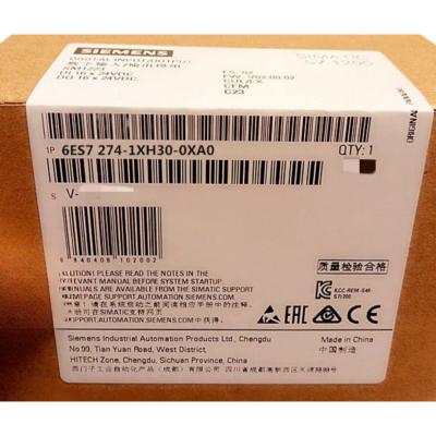 China SIEMENS 6ES7274-1XH30-0XA0 SIMATIC S7-1200, MODULO SIM 1274, PARA CPU 1214/1215 14 Interruptores de entrada DC 24V à venda