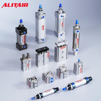 China Automatic Control ALITAIR DNC Series Standard Air Pneumatic Cylinders Pneumatic Actuators for sale