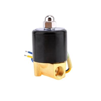 China 2W025-08 Automatic Direct Acting Control Normal Closed Pneumatic Air BRASS Solenoid Valve for sale