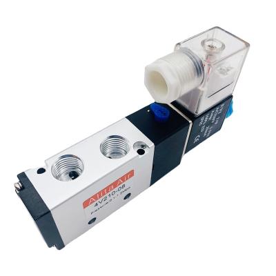 China Airtac Pneumatic Component Type 4V210-08 Pneumatic Control Solenoid Valve for sale