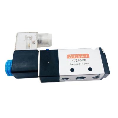 China Airtac 4V210 Pneumatic Component Pneumatic Air Valves for sale