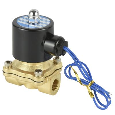 China Air Suspension System 3/8 Inch 2 Way Air Suspension Tower Brass Solenoid Valve Normally Closed for sale