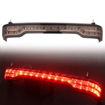 China Motorcycle Tour-PAK King Tour Pack LED Brake/Tour/Light Kit For Harley Touring Electra Tail Lamp Glide 2014-2021 Ultra Classic MP-333-SM for sale