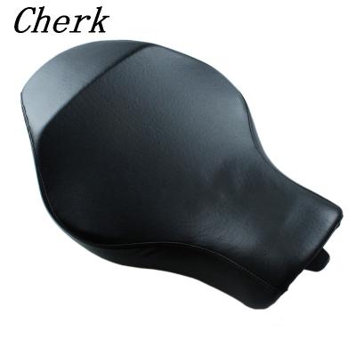 China Black Leather + Synthetic Foam + ABS Plastic New Motorcycle Lower Front Driver Solo Seat For Superb Harley Davidson Sportster Xl 883 1200 2010-2017 16 15 14 13 for sale