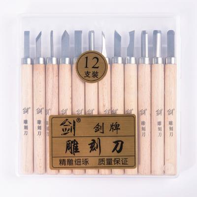 China Cheap Wholesale Non-variable Wood Chisel DIY Chisel Wood Carving Set Best Seller In Euro Market for sale