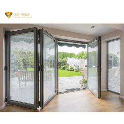 China modern exterior custom hardware folding door hardware floding folding door price for sale